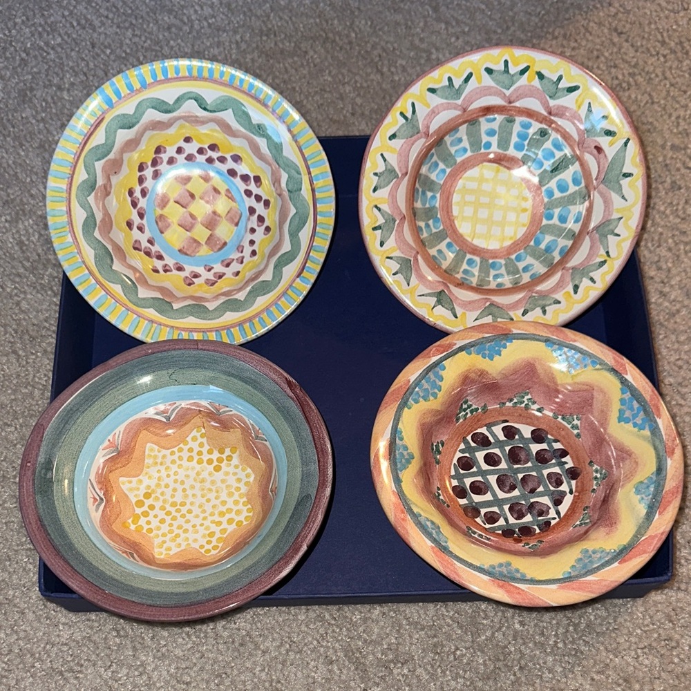 Mackenzie-Childs VINTAGE BOWLS- Set of 4